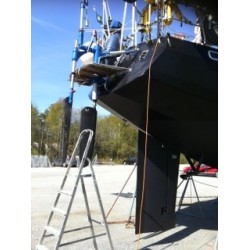 South Atlantic Self Steering Windvane  S 600 - Integrated Emergency Rudder