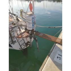 South Atlantic Self Steering Windvane  S 600 - Integrated Emergency Rudder